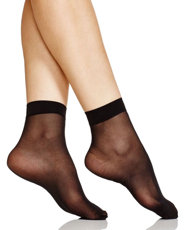 ウォルフォード レディース アンダーウェア 靴下 Wolford Individual 10 Socks Black ブラック