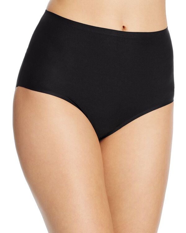 シャントル レディース アンダー御召しもの ズボン下 Chantelle Soft Stretch One-Size Seamless Briefs Black 黒いこと