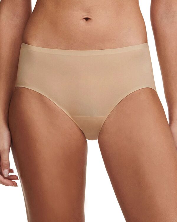 シャントル レディース アンダー御召しもの ズボン下 Chantelle Soft Stretch One-Size Seamless Hipster Ultra Nude