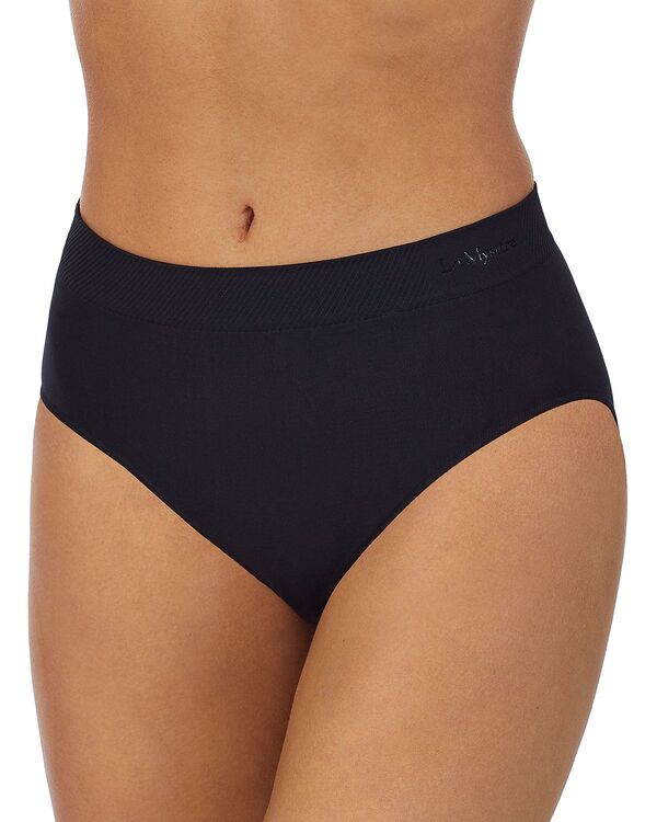 レミステレー レディース アンダー御召しもの ズボン下 Le Mystre Seamless Comfort Briefs Black 黒いこと