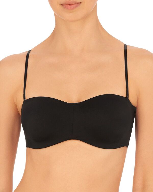 ナトリ レディース アンダーウェア ブラジャー レース Natori Adapt Bandeau Lace Back Bra Black ブラック