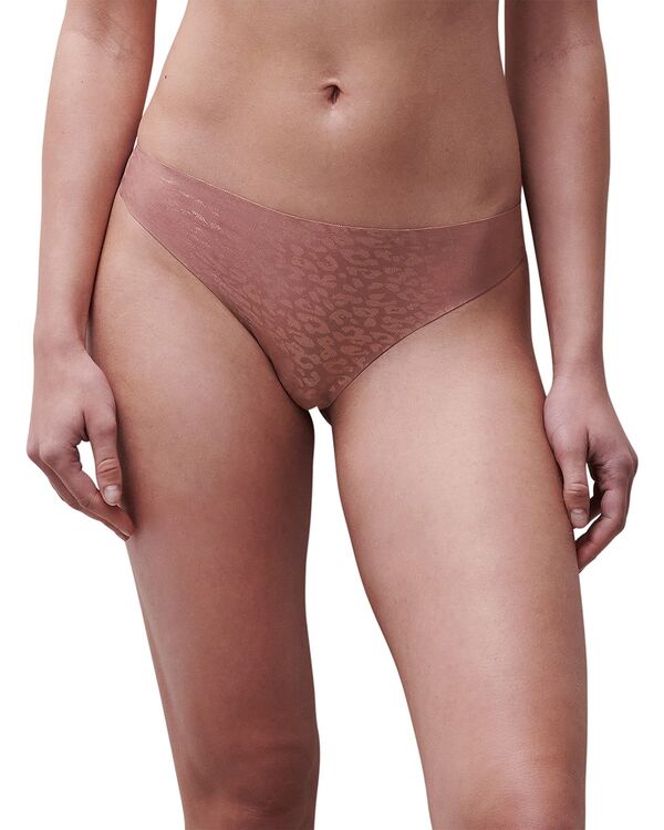 シャントル レディース アンダーウェア パンツ Chantelle Seamlessoft Stretch Thong Pink Leo Shimmer ピンク 7,685円