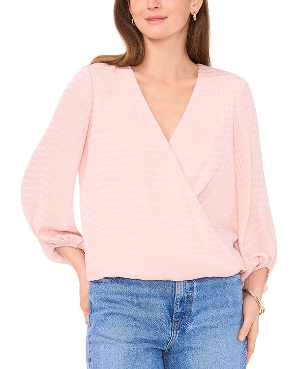 ヴィンスカムート レディース トップス シャツ VINCE CAMUTO Crossover Top Sepia Rose