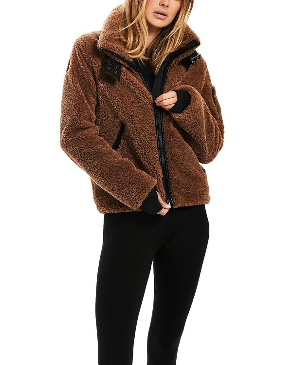 サム レディース アウター コート ジャケット SAM. Sherpa Denver Jacket Cappuccino