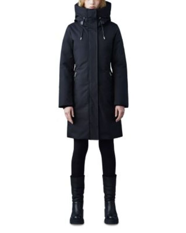 マッカージュ レディース アウター コート ダウン Mackage Shilohoodedown Coat Black ブラック