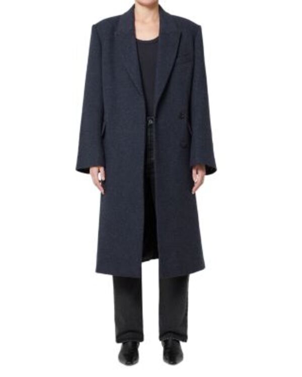 アゴルド レディース アウター 厚地の外套 AGOLDE x Shoreditch Ski Club Ria Coat Blue Heather ギョリュウモドキ