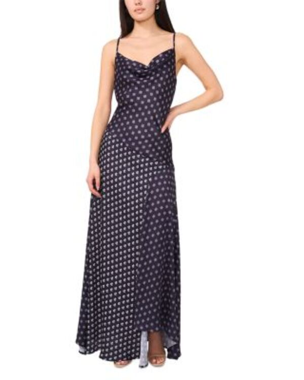 ワンステイト レディース トップス ワンピース アシンメトリー 1.STATE Cowl Neck Asymmetric Dress Classic Navy ネイビー