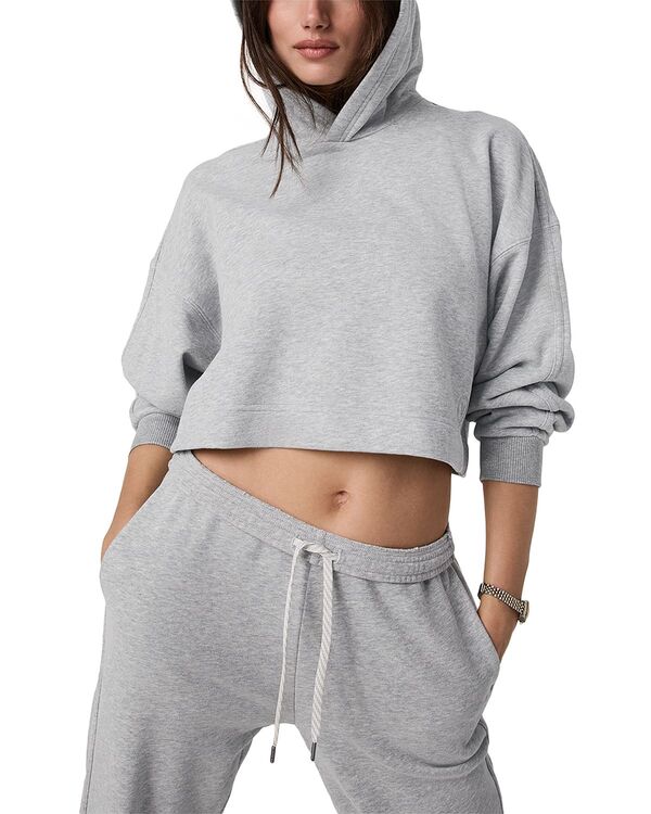 ビュオーリ レディース アウター パーカー・スウェット Vuori Sedona Pullover Hoodie Light Grey グレー