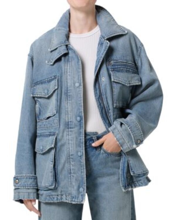 アゴルド レディース アウター ジャケット・ブルゾン デニム AGOLDE Aubrey Denim Jacket in Conclusion デニム