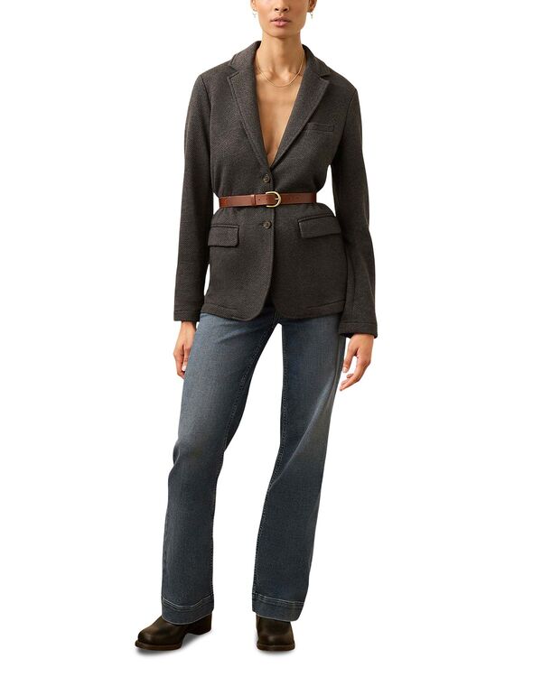 ファレティ レディース アウター ジャケット・ブルゾン ブレザー Faherty Inlet Blazer Black Sky Melange ブラック 36,920円