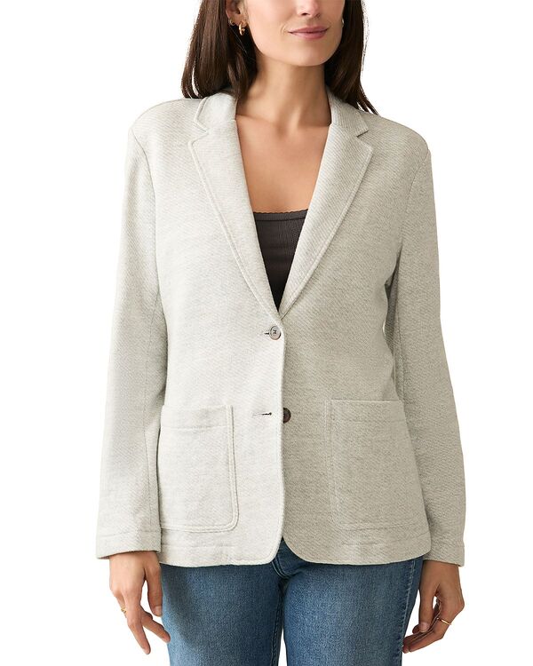 ファレティ レディース アウター ジャケット・ブルゾン ブレザー Faherty Inlet Blazer Heather Grey グレー
