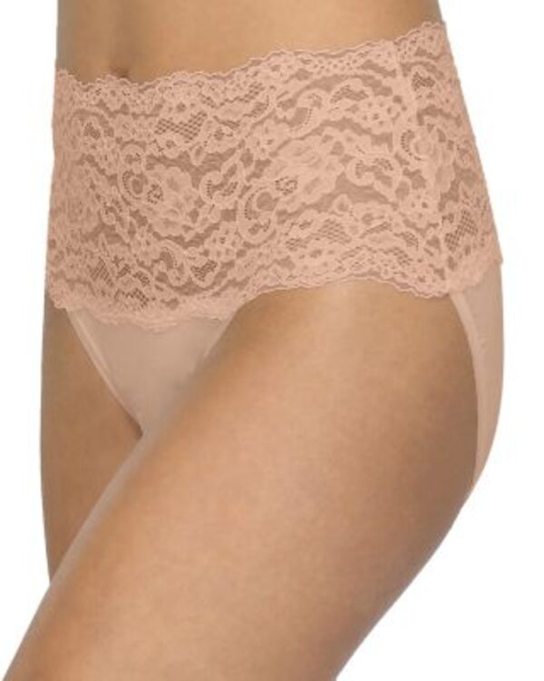 ハンキーパンキー レディース アンダーウェア パンツ シルク Hanky Panky Silky Skin High-Rise Briefs Mocha モカ