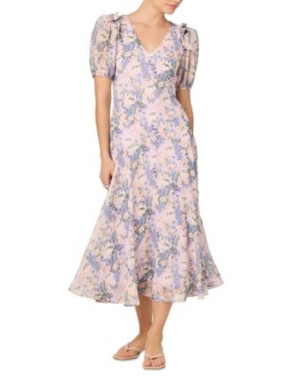 アストール レディース トップス 衣装 ASTR the Label Jessenia Dress Lilac Floral 紫はしどい