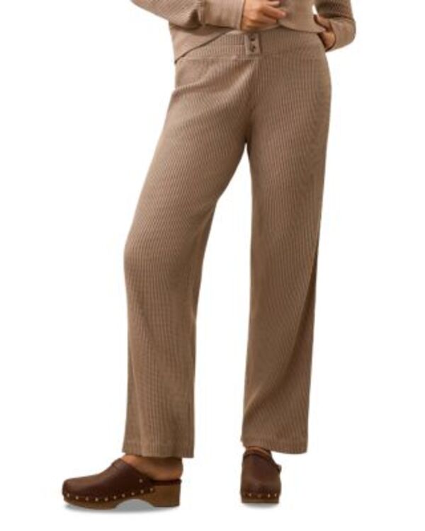 ファレティ レディース ボトムス カジュアルパンツ Faherty Apres Waffle Pants Light Grey グレー