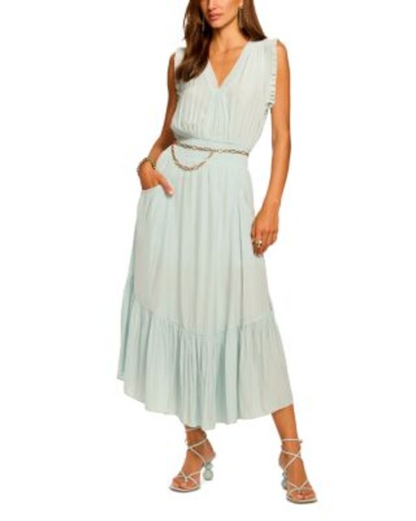 レイミー ブルック レディース トップス ワンピース ミディ Ramy Brook Coco Midi Dress Moonstone|ReVida 店