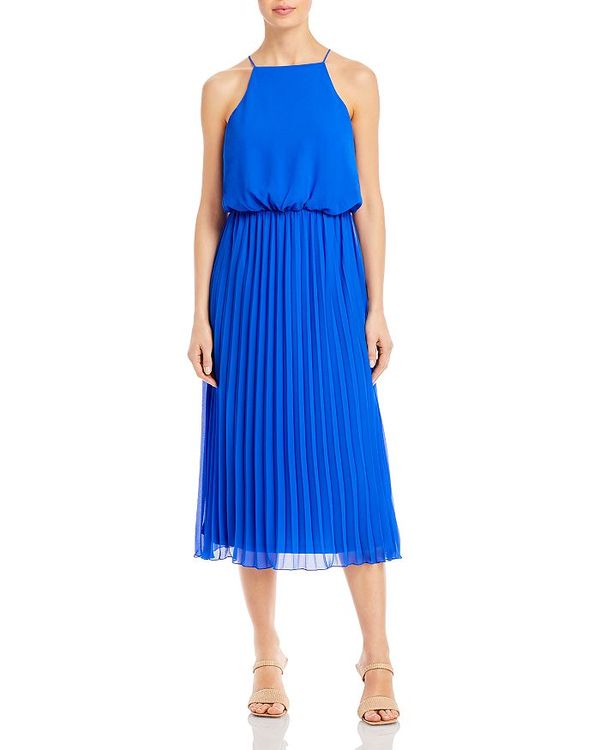 特売 楽天市場 サムエデルマン レディース ワンピース トップス Blouson Pleated Skirt Midi Dress Blueberry Revida 楽天市場店 楽天 Csckerala Com
