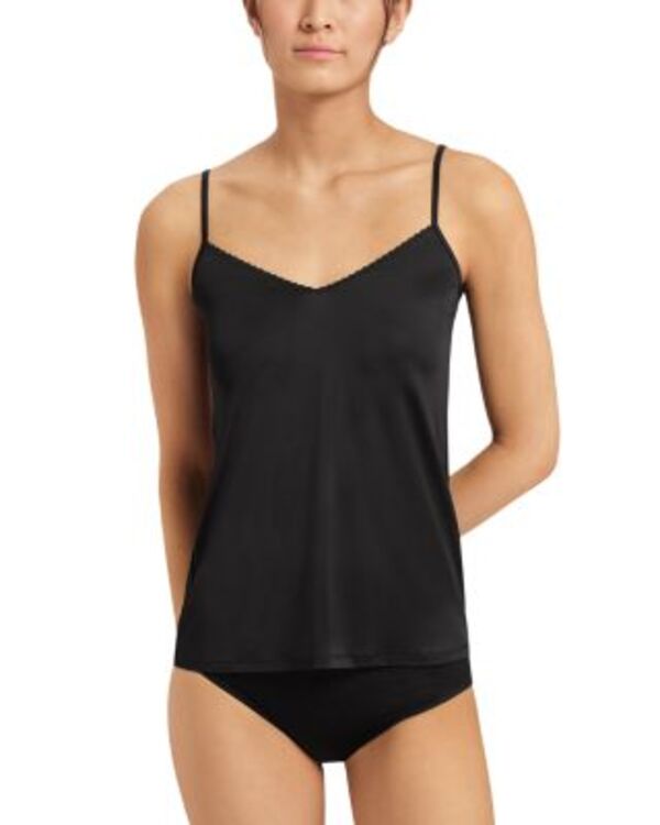 ハンロ レディース トップス シャツ サテン Hanro Satin Deluxe Spaghetti Camisole Natural|ReVida 店