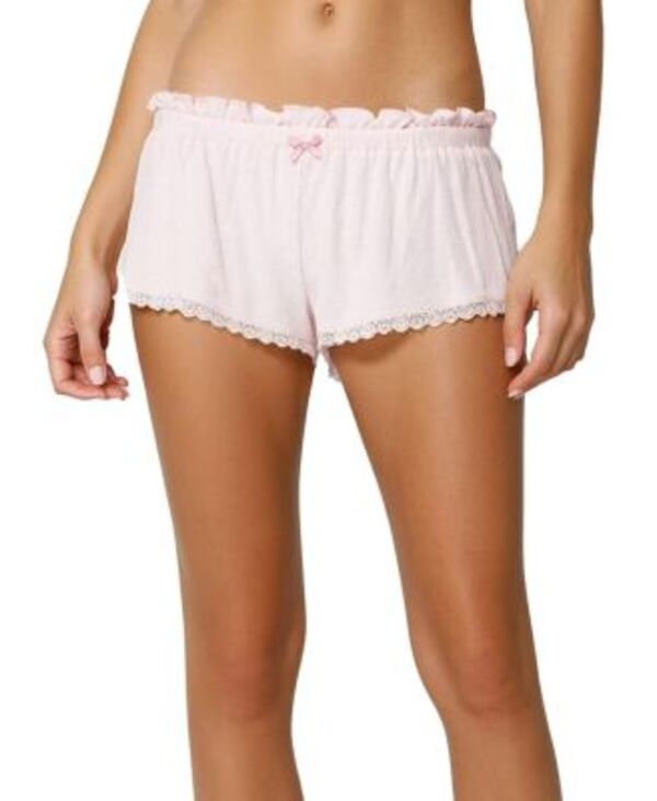 アディクテッド レディース ボトムス 二分の一ズボン下・さる股引き 遊撃手ズボン下 Ediktedream Waffle Shorts Pink サクラ色