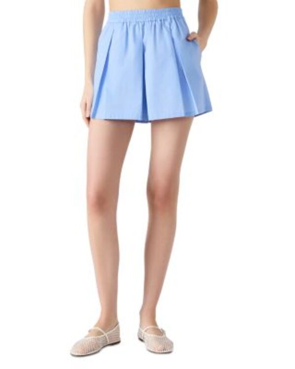 スティーブ マデン レディース ボトムス ハーフパンツ・ショーツ ショートパンツ STEVE MADDEN Malena Shorts Aurora Blue ブルー