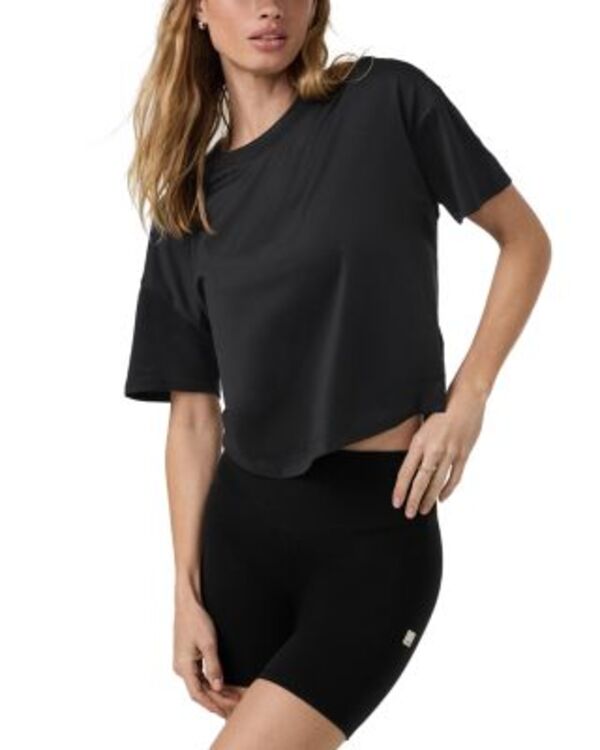 ビュオーリ レディース トップス Tシャツ Vuori Energy Tee Black ブラック｜ReVida 店
