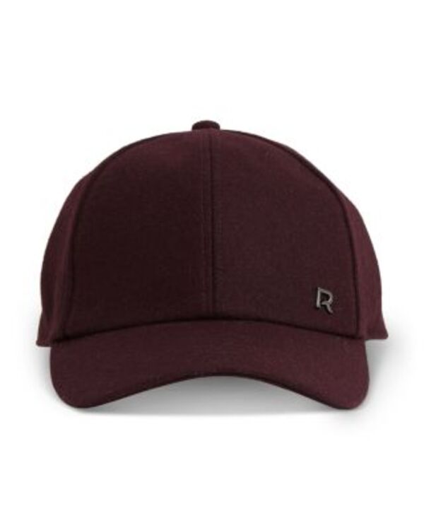 レイス レディース アクセサリー 帽子 ウール キャップ REISS Fiona Flannel Wool Blend Baseball Cap Burgundy バーガンディ