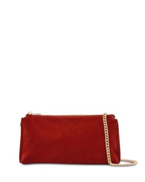 レイス レディース バッグ レザー REISS Muriel Double Pouch Leather Crossbody Red レッド