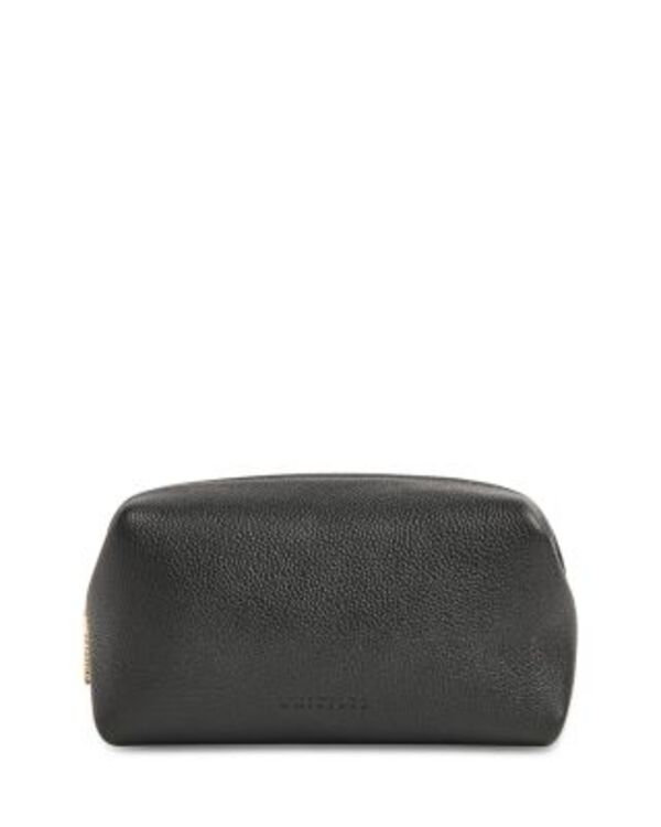 ホイッスルズ レディース バッグ ミニ レザー Whistles Ria Mini Leather Zipouch Black ブラック｜ReVida 店