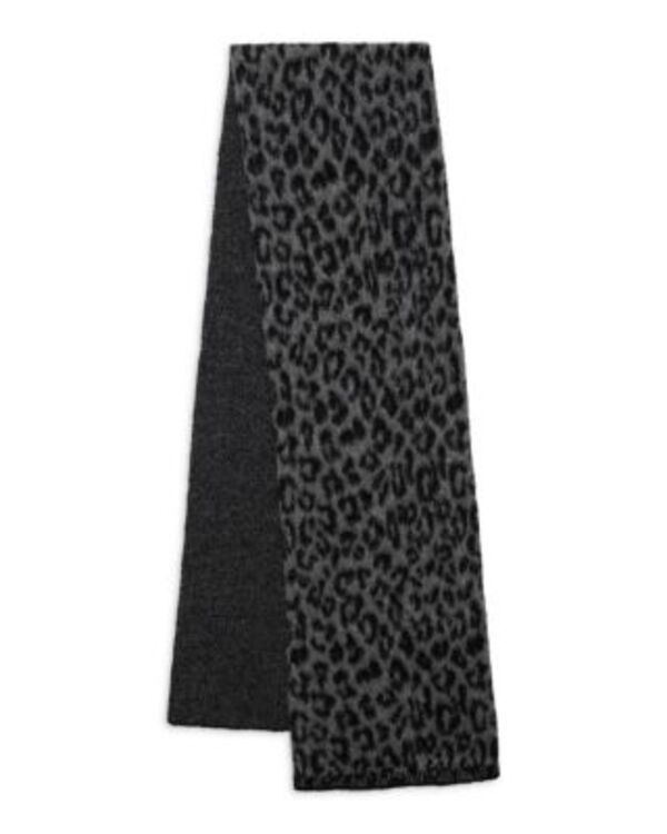アニービン レディース アクセサリー マフラー・ストール・スカーフ プリント Anine Bing Hannah Leopard Print Scarf Leopard アニマル