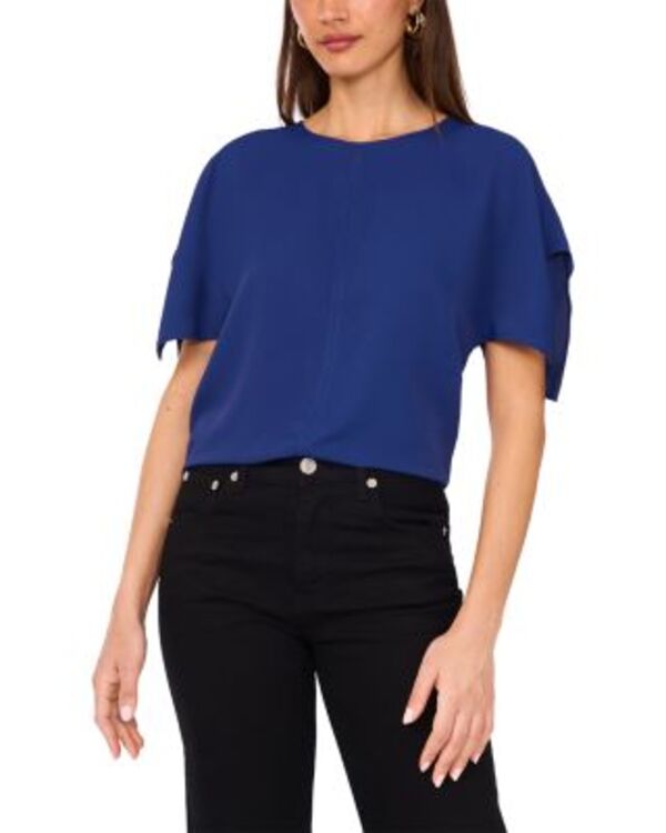 ヴィンスカムート レディース トップス シャツ VINCE CAMUTO Dolman Sleeve Top Deep Sky
