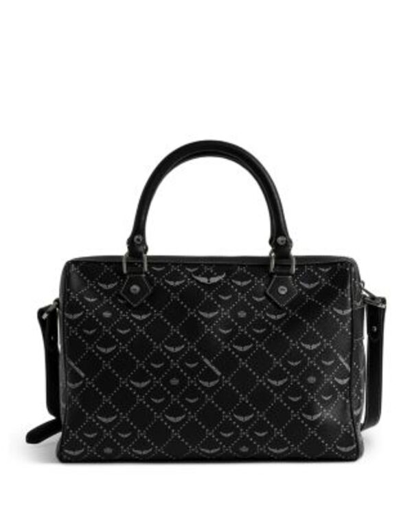 ザディグ エ ヴォルテール レディース バッグ Zadig & Voltaire Sunny Vibe Mediumonogram Bag Black ブラック｜ReVida 店
