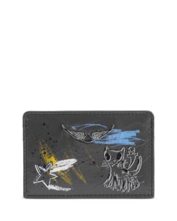 ザディグ エ ヴォルテール レディース アクセサリー 財布 レザー Zadig & Voltaire x Humberto CruzV Pass Leather Card Holderoad 15,466円