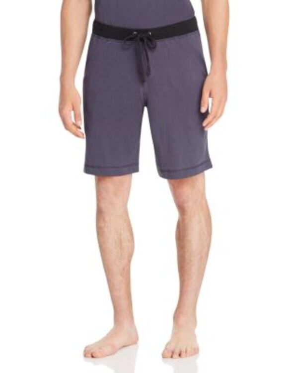 ダニエルブチュラー メンズ ボトムス ハーフパンツ・ショーツ ショートパンツ コットン Daniel Buchler Peruvian Pima Cotton Lounge Shorts Ink｜ReVida 店