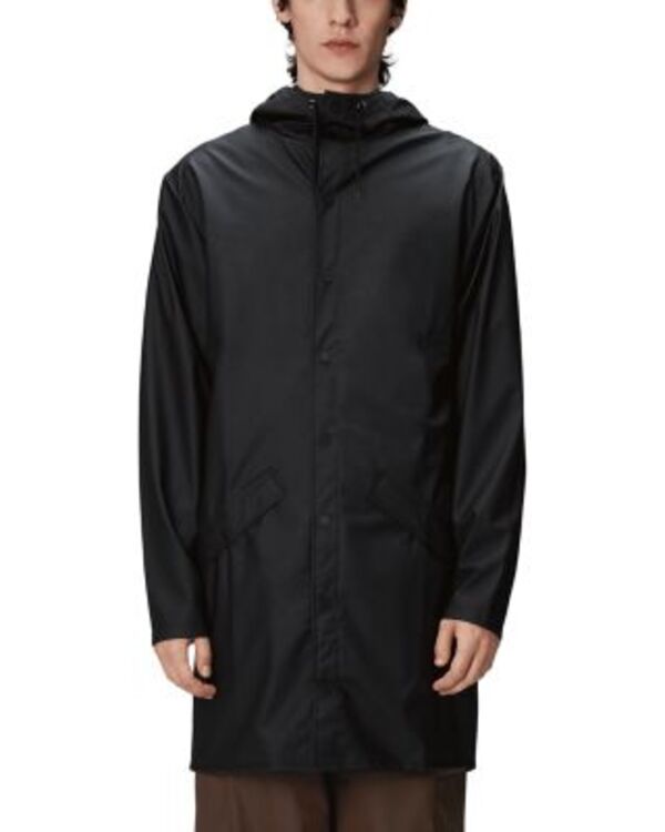 レインズ メンズ アウター ジャケット・ブルゾン Rains Waterproof Long Rain Jacket Black ブラック 26,520円