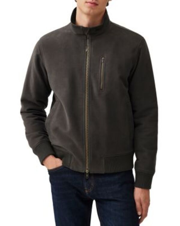 ロッドアンドグン メンズ アウター ジャケット・ブルゾン Rodd & Gunn Upper Hutt Zip Front Jacket Pewter ピューター｜ReVida 店