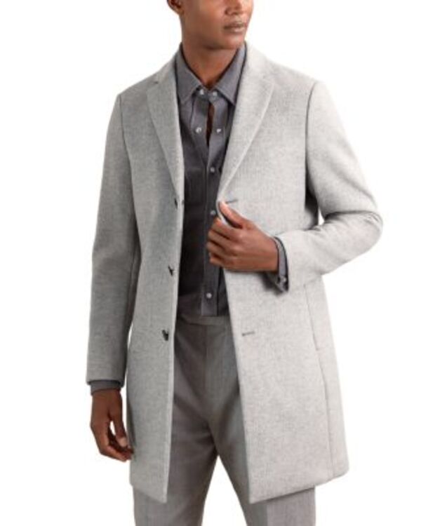 レイス メンズ アウター コート REISS Gable Overcoat Soft Grey グレー