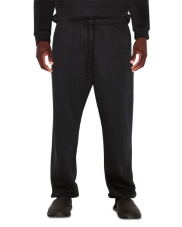 スキムズ メンズ ボトムス カジュアルパンツ ストレート スウェットパンツ フリース SKIMS Fleece Straight Leg Sweatpants Washd Onyx
