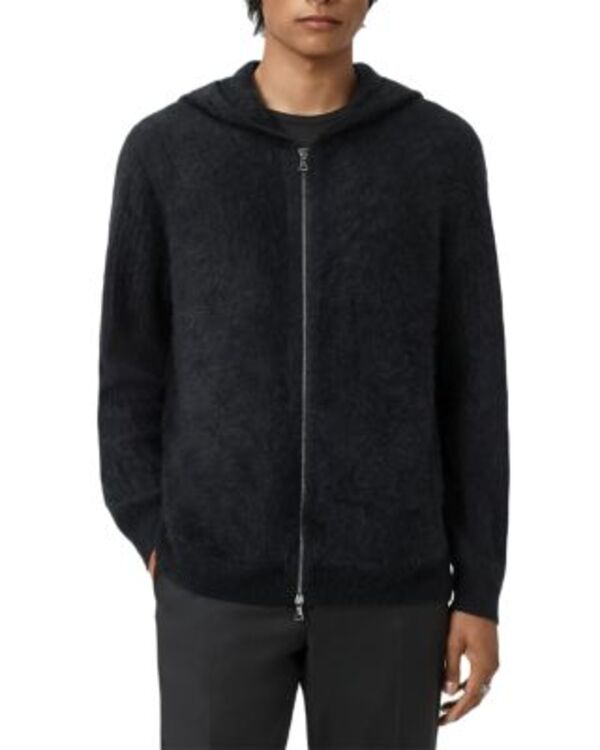 ジョンバルベイトス メンズ アウター パーカー・スウェット John Varvatos Catherine Cashmere Hoodie Terra Brown ブラウン