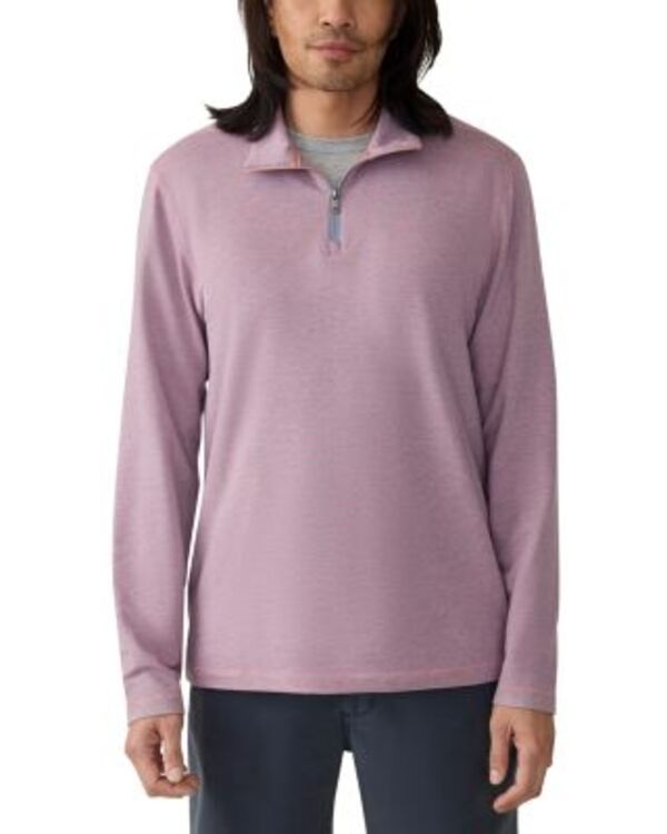ファレティ メンズ アウター 編み物・スウェーター ハーフジップ Faherty Movement Quarter Zip Sweaterose Creek Stripe 縞模様