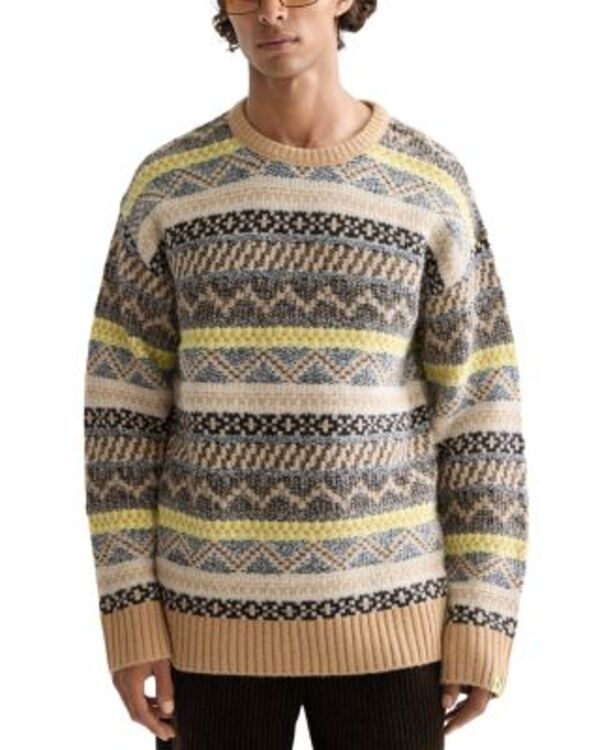 スコッチアンドソーダ メンズ アウター 編み物・スウェーター Scotch \u0026 Soda Tannin Fair Isle Sweater Tannin