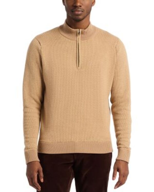 ロバートグラハム メンズ アウター ニット・セーター ハーフジップ Robert Graham Walton Long Sleeve Quarter Zip Sweater Charcoal チャコール