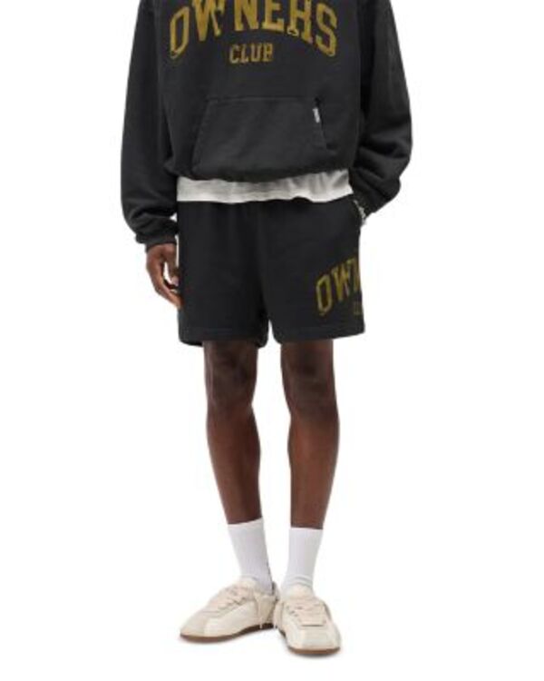 リプレゼント メンズ ボトムス ハーフパンツ・ショーツ ショートパンツ Represent Owners Club Shorts Black ブラック