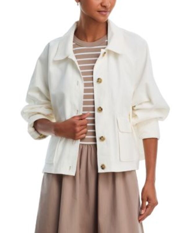 ヴェルヴェットバイグラハムスペンサー レディース アウター 上衣・上衣 Velvet by Graham \u0026 Spencer Carrington Button Up Jacket Sleet