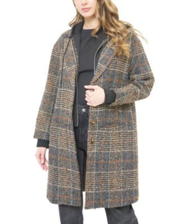 セントラルパークウェスト レディース アウター コート Central Park West Women's Daphne Dickey Coat Plaid チェック