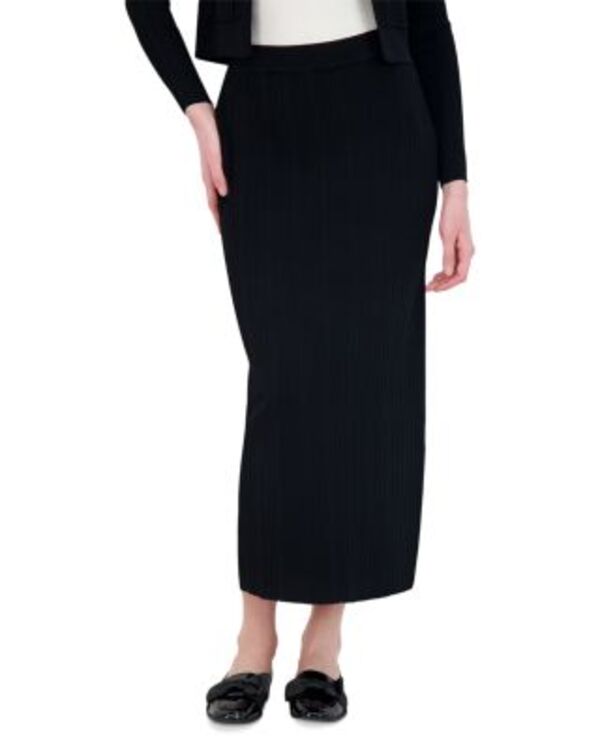 ポイント レディース ボトムスカート Point Straight Bodycon Skirt Black ブラック