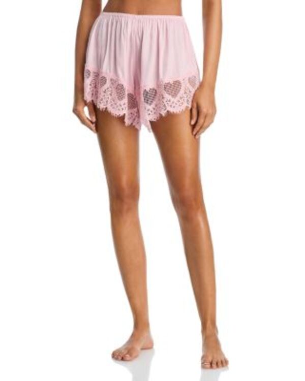フリーピープル レディース ボトムス ハーフパンツ・ショーツ ショートパンツ Free People Sweet Love Boxer Shorts Pink Ribbon ピンク