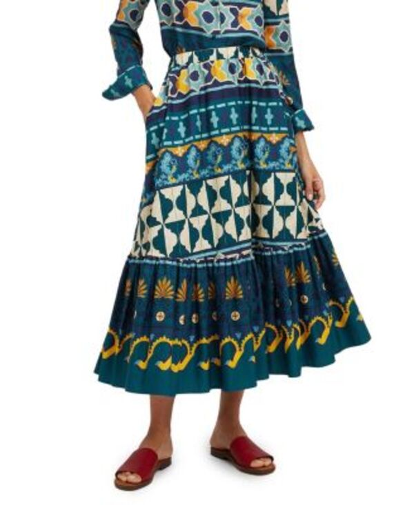 ラ・ダブル・ジェイ レディース ボトムスカート La DoubleJ Sunset Skirt Casareale Placeemerald エメラルド｜ReVida 店 125,400円