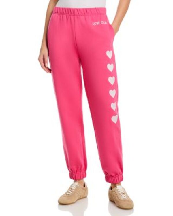 ヴィンテージハバナ レディース ボトムス カジュアルパンツ パイル 刺繍 ジョガーパンツ Vintage Havana Heart Embroidered French Terry Joggers Pink ピンク 17,381円
