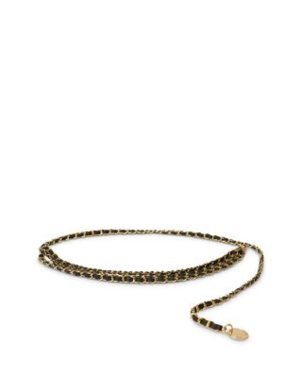 ビーロウザベルト レディース バッグ ミニ B-low the Belt Women's Giselle Mini Woven Chain Belt Black/Gold ブラック