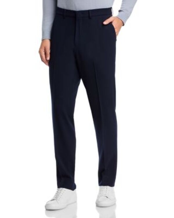 ヴィンス メンズ ボトムス カジュアルパンツ スリムフィット ウール Vince Stretch Wool Slim Fit Suit Pants Navy ネイビー