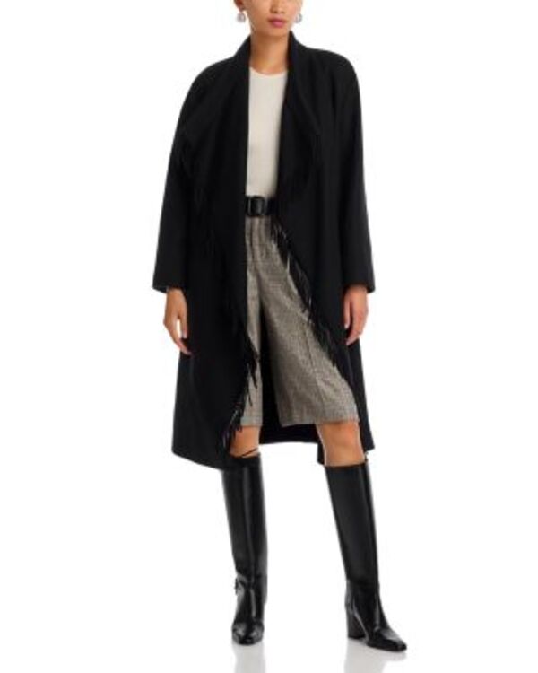 イロ レディース アウター コート IRO Nicky Wrap Coat Black ブラック